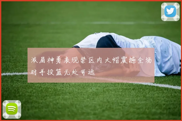 浓眉神勇表现禁区内大帽震撼全场对手投篮无处可逃